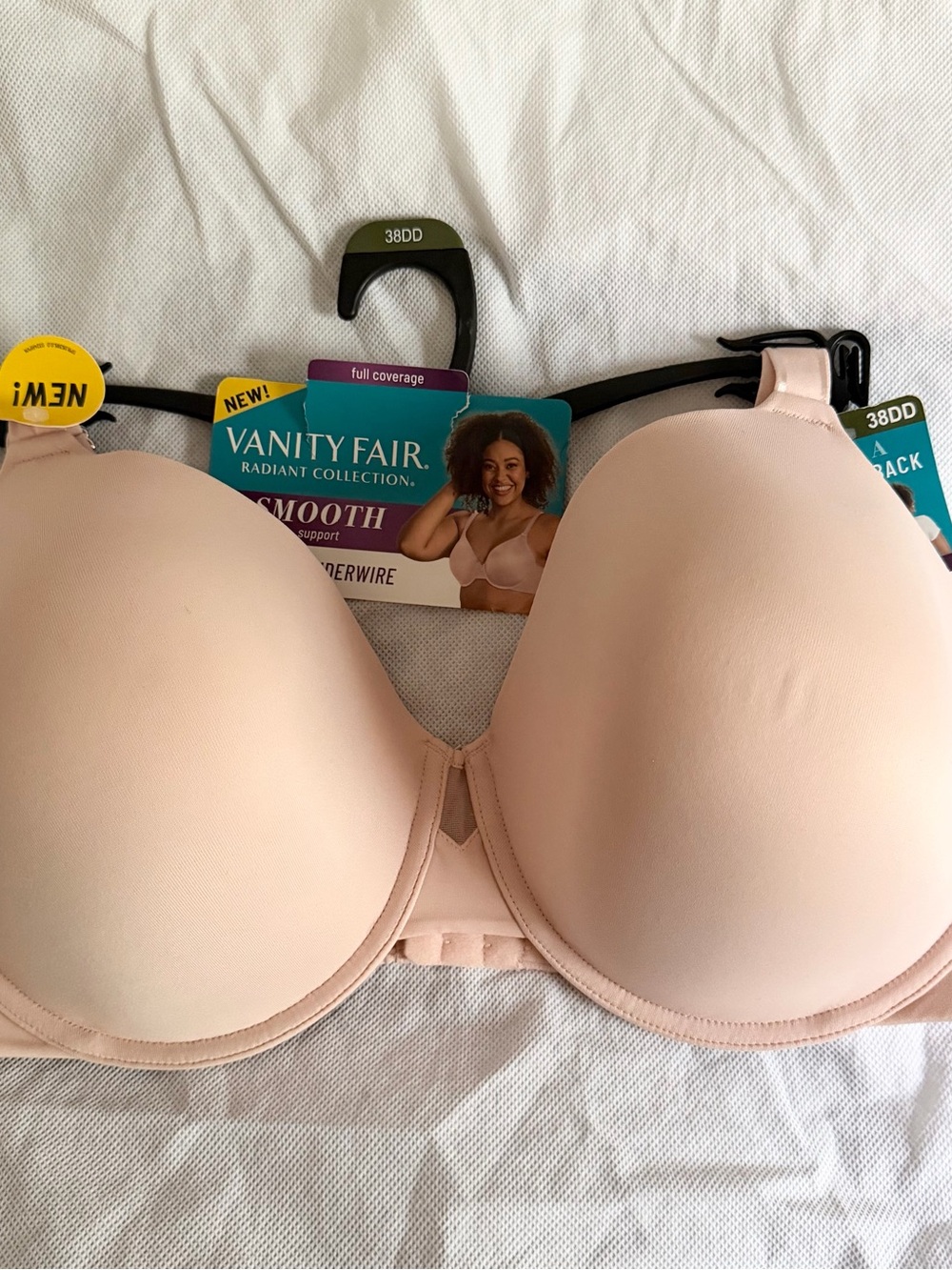Vanity Fair Smooth Full Coverage Underwire  T-Shirt Bra - Light Blush 38DD